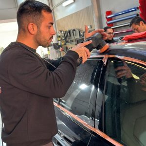 corrección de pintura de coche a domicilio en VALENCIA